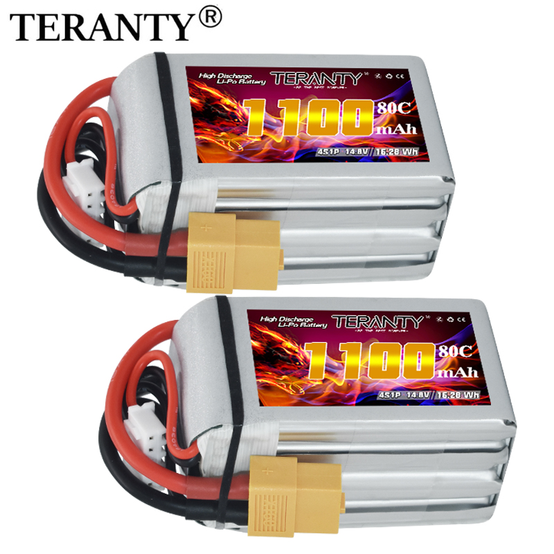 Drone Racing Battery - TERANTY – batterie Lipo 4S 1100mAh