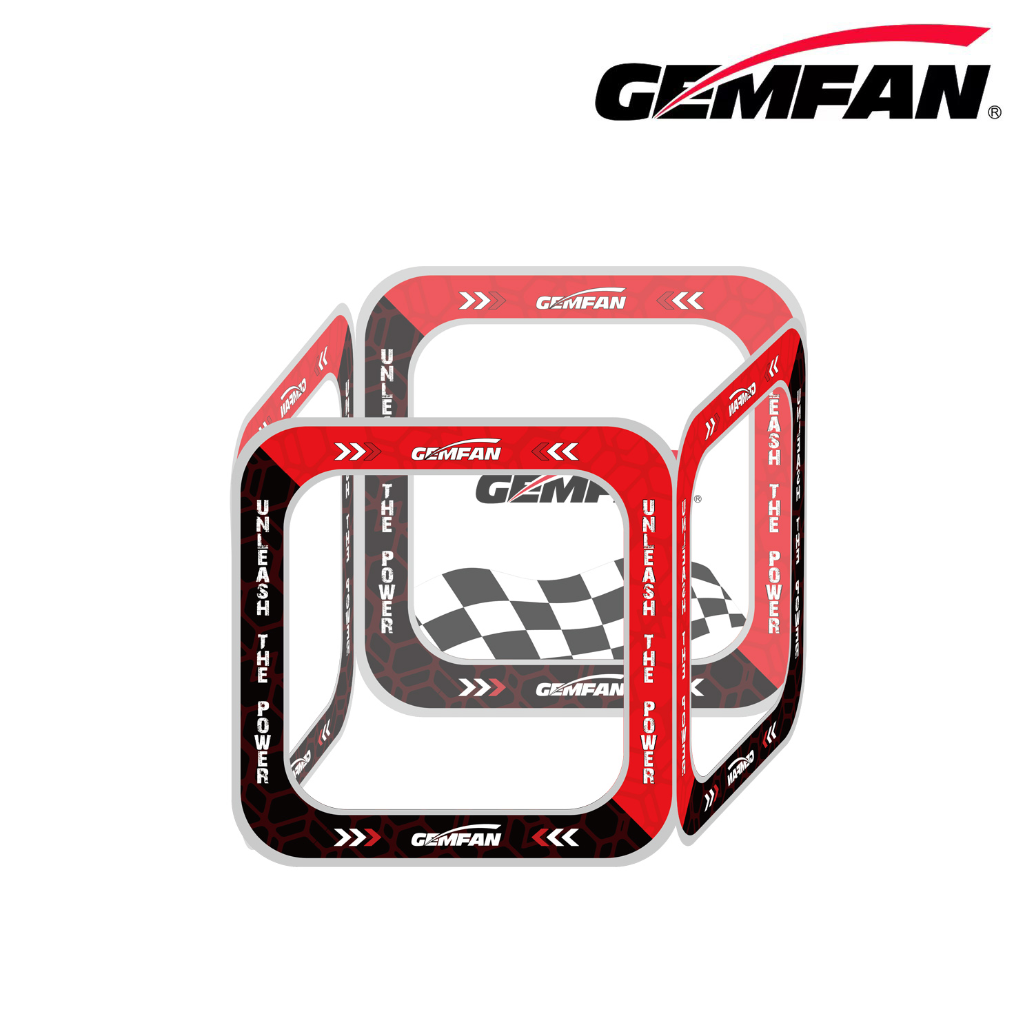 Drone Racing Flag - Gemfan AC-SM-6 FPV Racing Drone porte