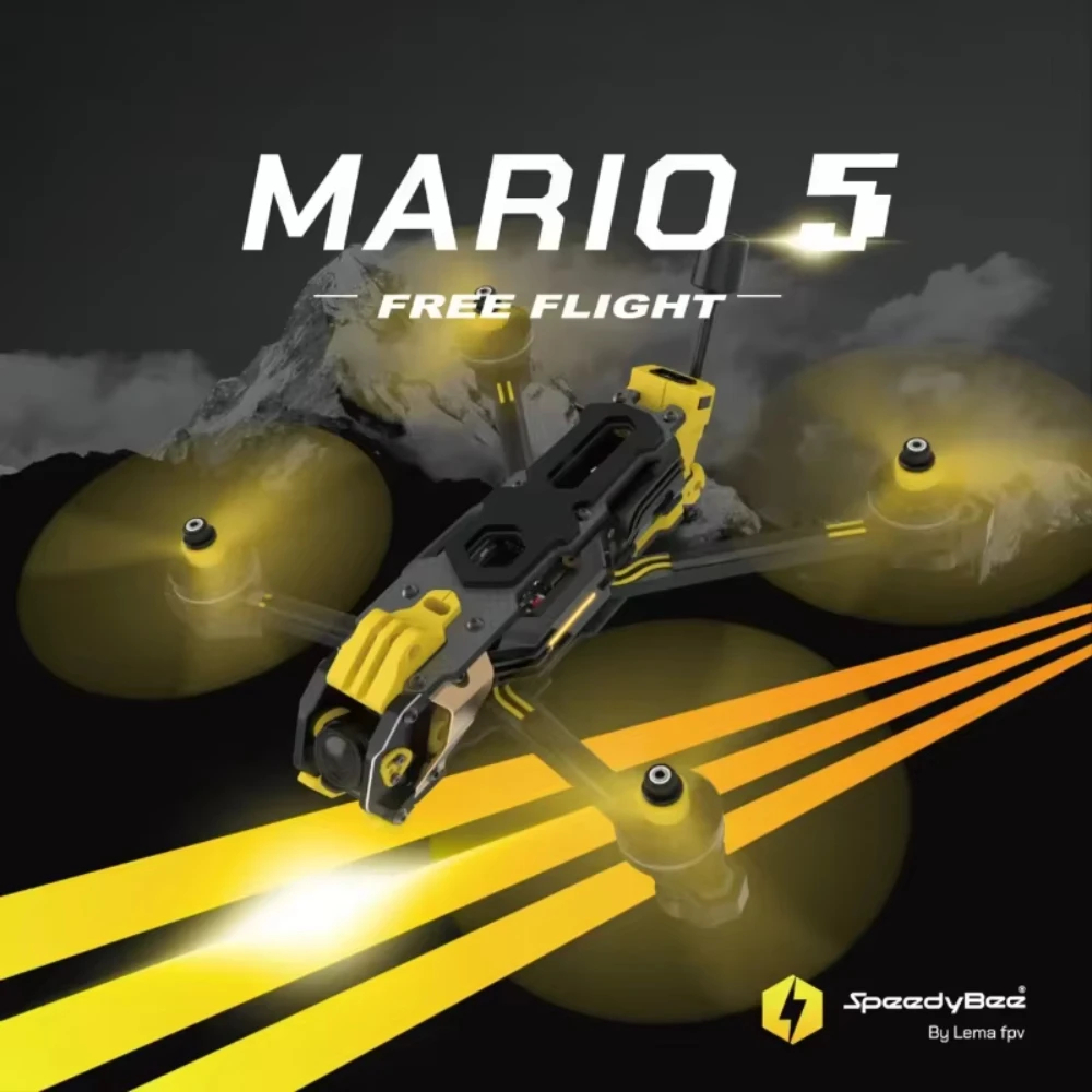 Drone Racing Propeller - Kit de cadre Speedybee Mario 5