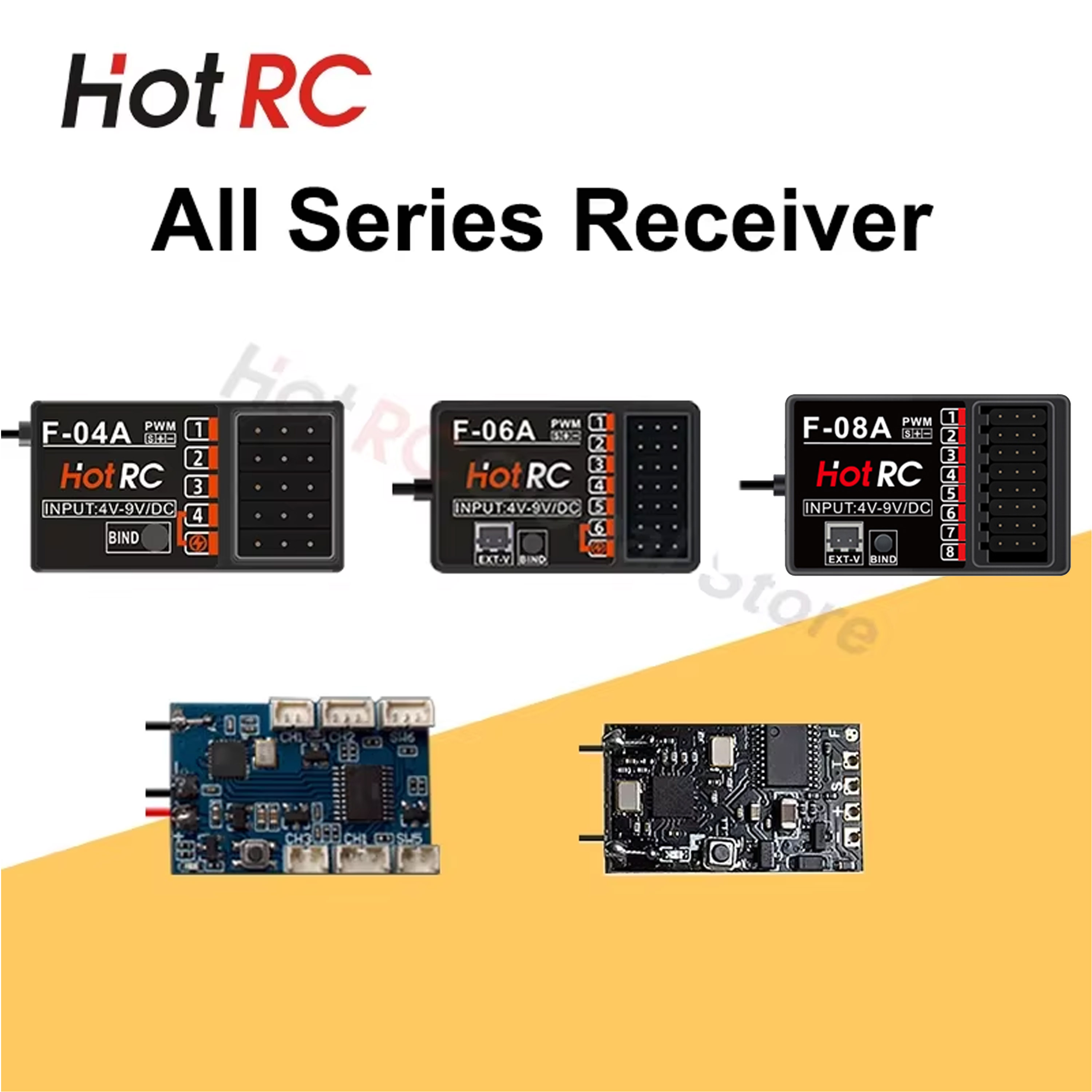 HOTRC RC modèle pièces 8 canau - Drone Racing Receiver avis et prix